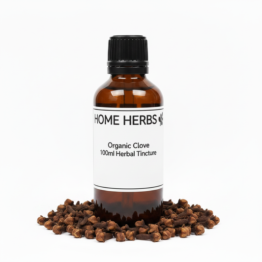 Home Herbs Organic Clove 100ml Herbal Tincture. 1:2 Ratio