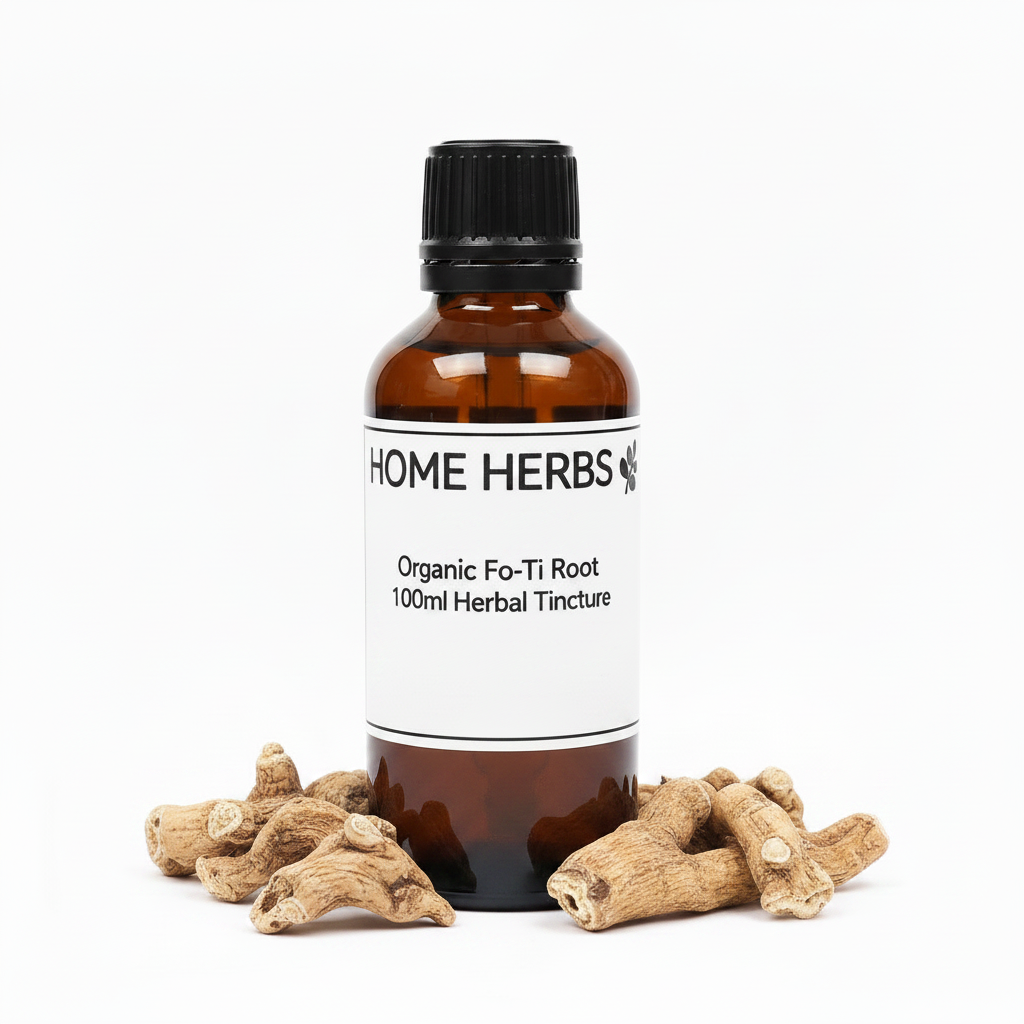 Organic Fo-ti Root Tincture – Premium Herbal Liquid Extract - HOME HERBS