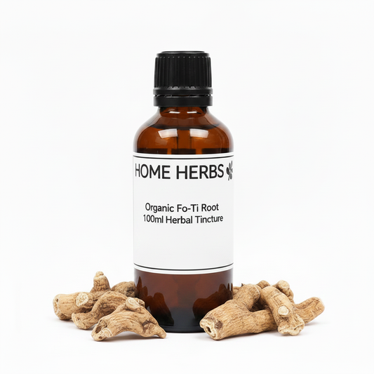 Organic Fo-ti Root Tincture – Premium Herbal Liquid Extract - HOME HERBS
