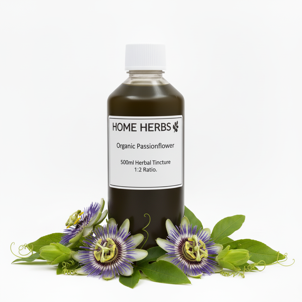 Organic Passionflower 500ml Herbal Tincture
